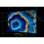 TCL 55C755 55吋 QD-Mini LED 4K Google TV 智能遊戲電視